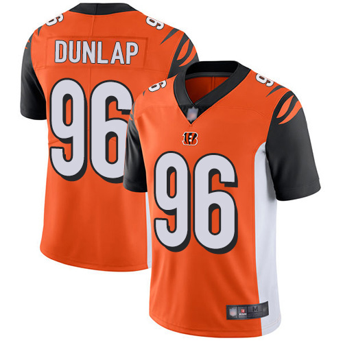 Cincinnati Bengals Limited Orange Men Carlos Dunlap Alternate Jersey NFL Footballl #96 Vapor Untouchable->cincinnati bengals->NFL Jersey